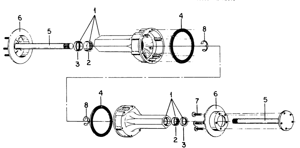 Rear Axle Carrier-2-Sn 720000 And Up Diagram and Parts List for 1914 145986100-145986399-146986100-146986399 Cub Cadet Lawn Tractor